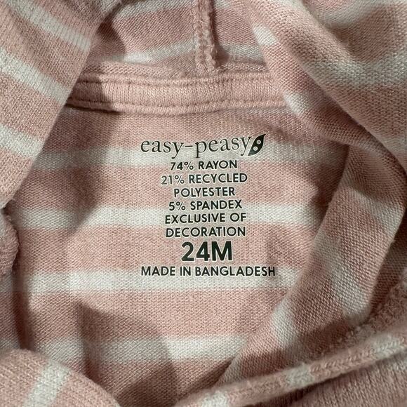 Easy Peasy 24M Toddler Girl Long Sleeve Pullover and Pant Outfit - Picture 4 of 6